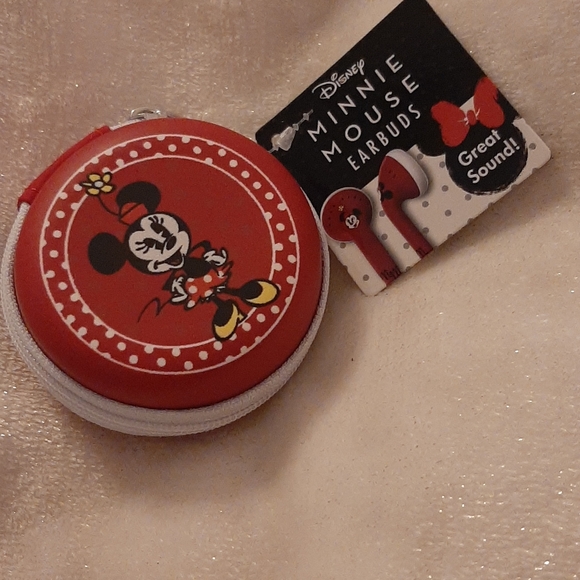 Minnie earphone with case
